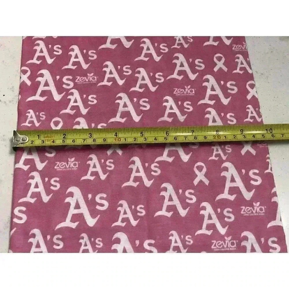 Oakland A's Breast Cancer Awareness Women's Infinity Loop Scarf - Picture 5 of 5